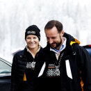 27. februar: Kronprinsparet ankommer for å se herrenes 30 km jaktstart. Kronprins Haakon er også til stede under laghopp i normalbakken. (Foto: Sara Johannessen / Scanpix) 